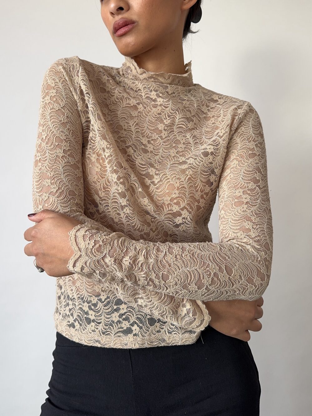 Vintage Lace Top - Image 2