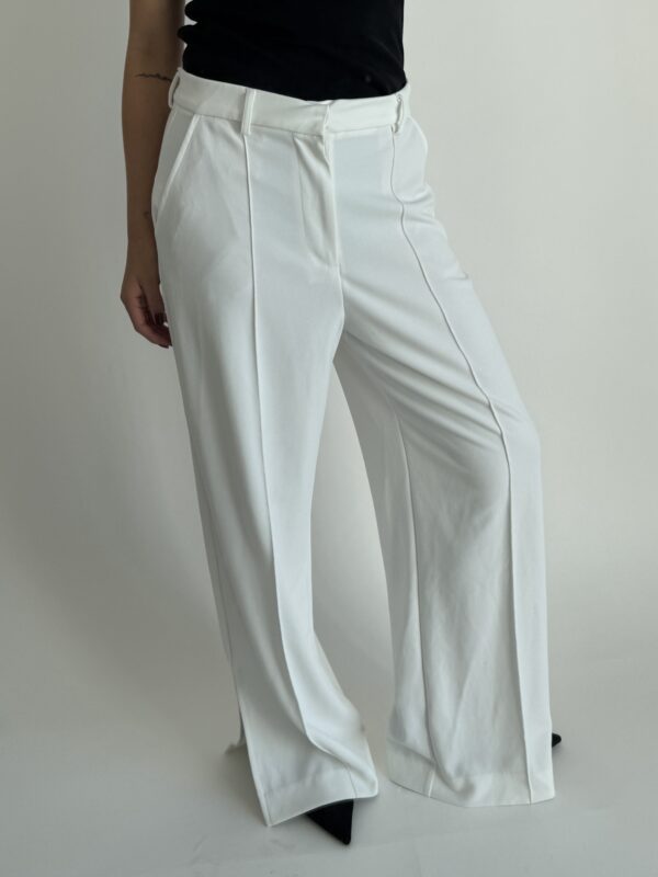 White Suit Pants