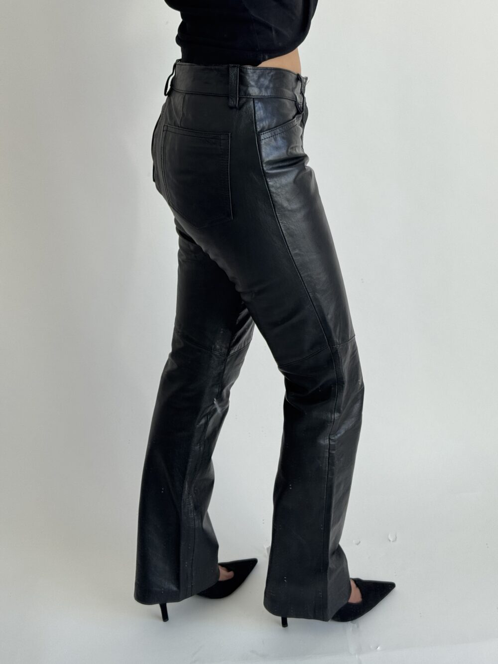 Leather Skinny Pants - Image 6
