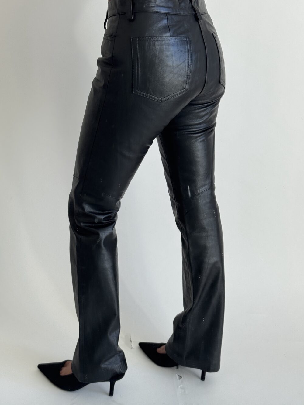 Leather Skinny Pants - Image 3