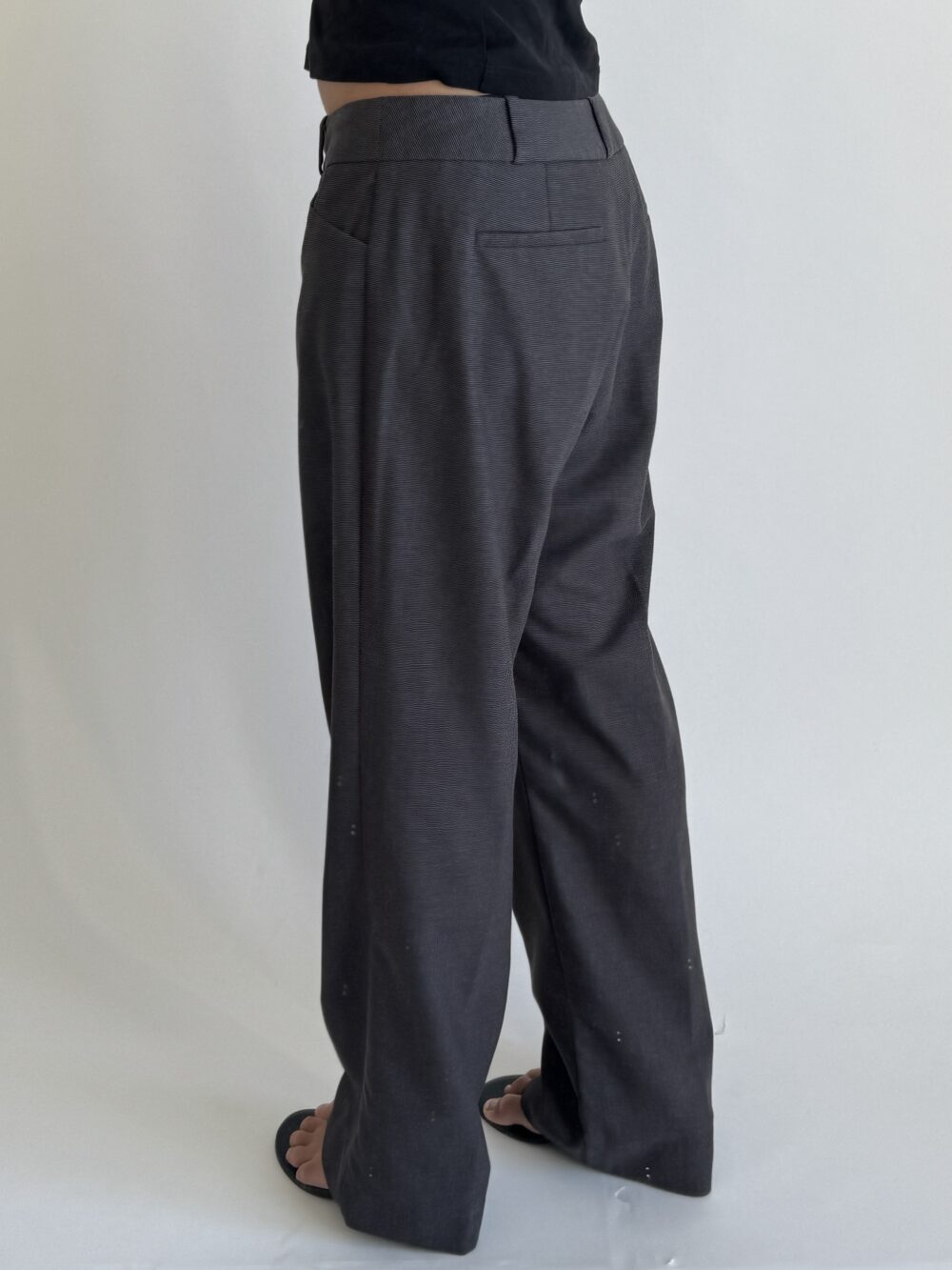 Grey Loose Trousers - Image 3