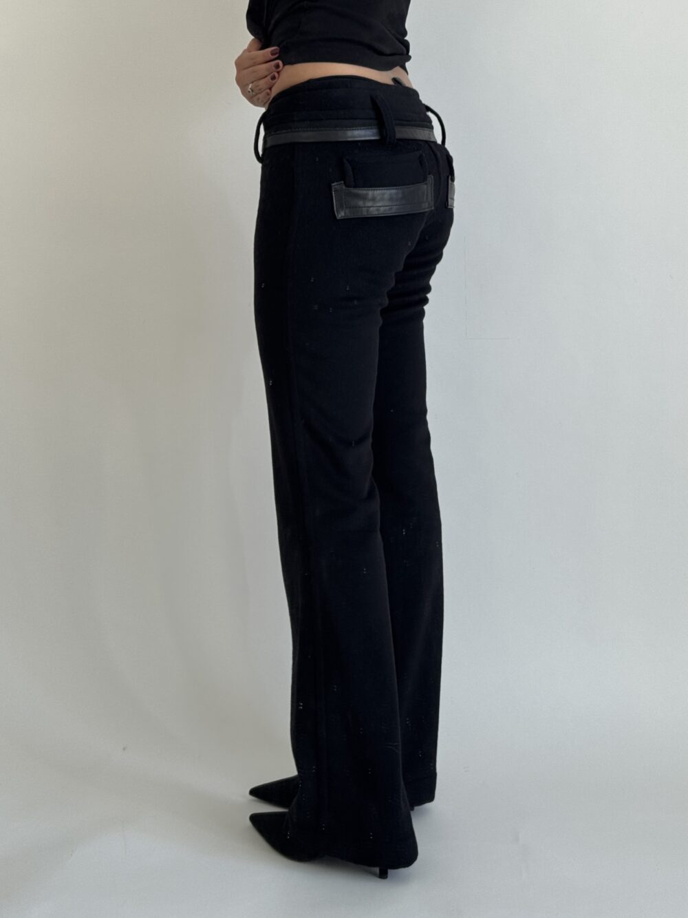 DSquared2 Wool Trousers - Image 2