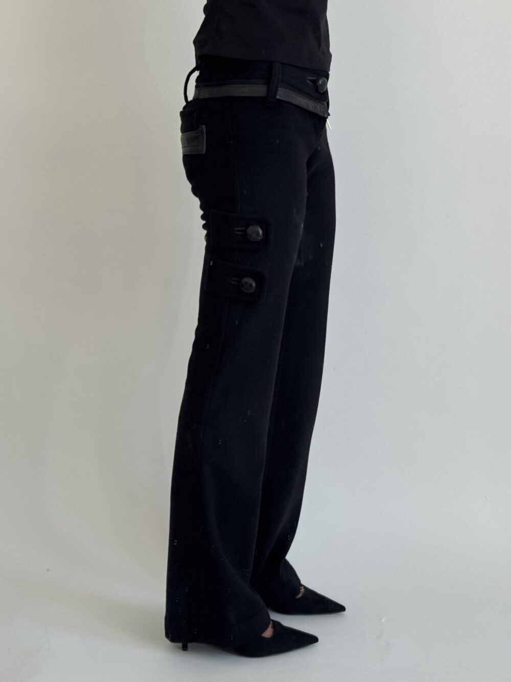 DSquared2 Wool Trousers - Image 3
