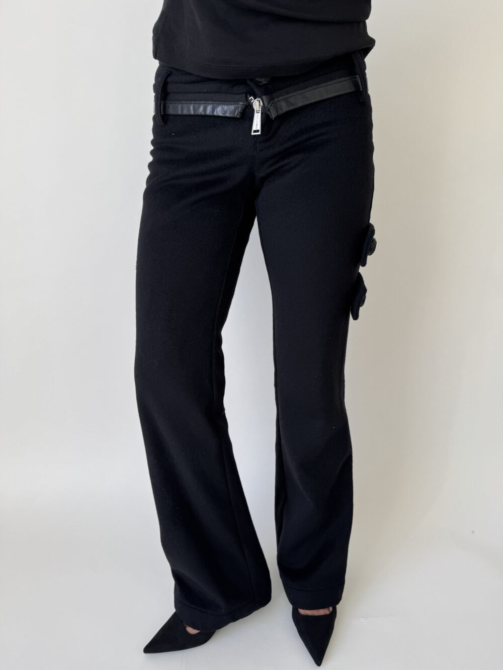 DSquared2 Wool Trousers - Image 5