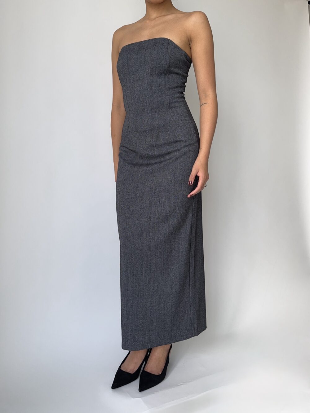 Grey Marle Corset Dress - Image 2
