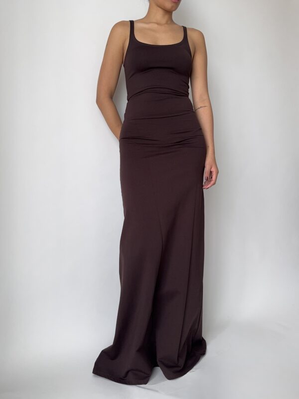 Benjamin Alexander Simon Dress in Chocolate
