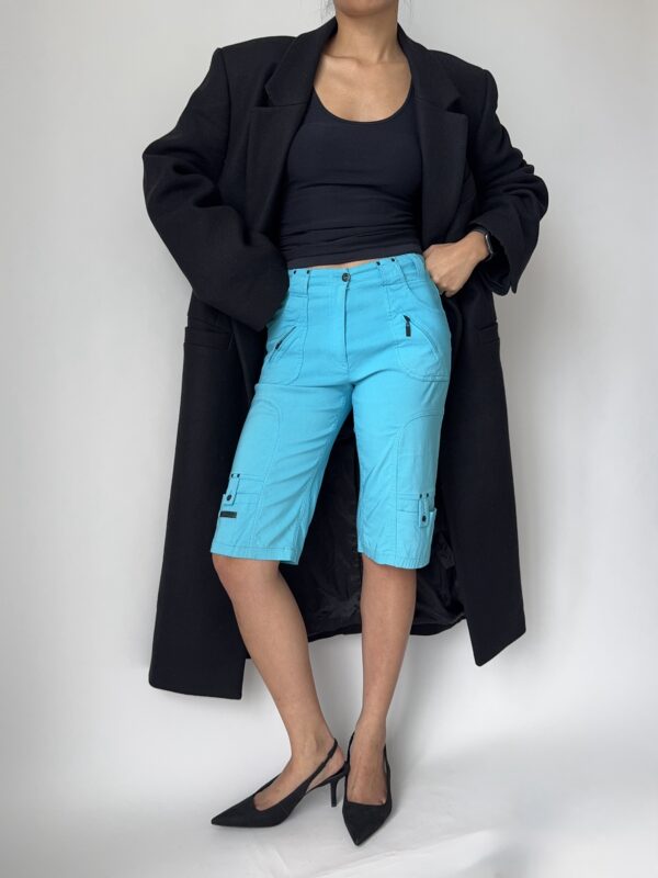 Vintage Aqua Cargo Capris