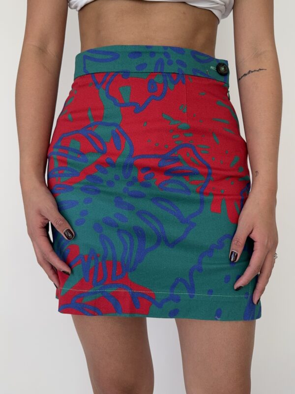 Vivienne Westwood Printed Midi Skirt