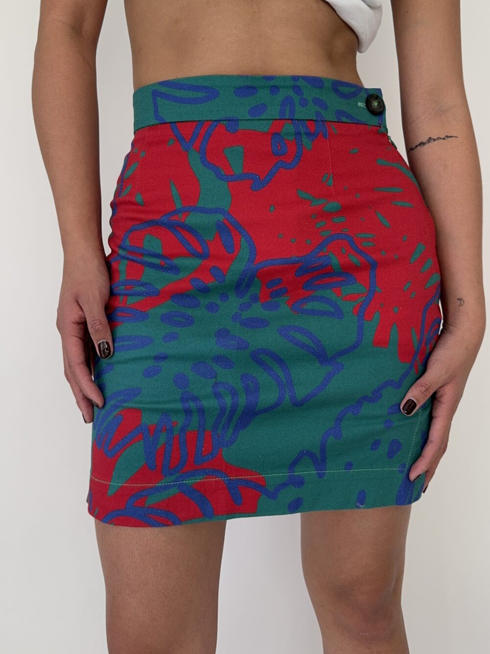 Vivienne Westwood Printed Midi Skirt - Image 3