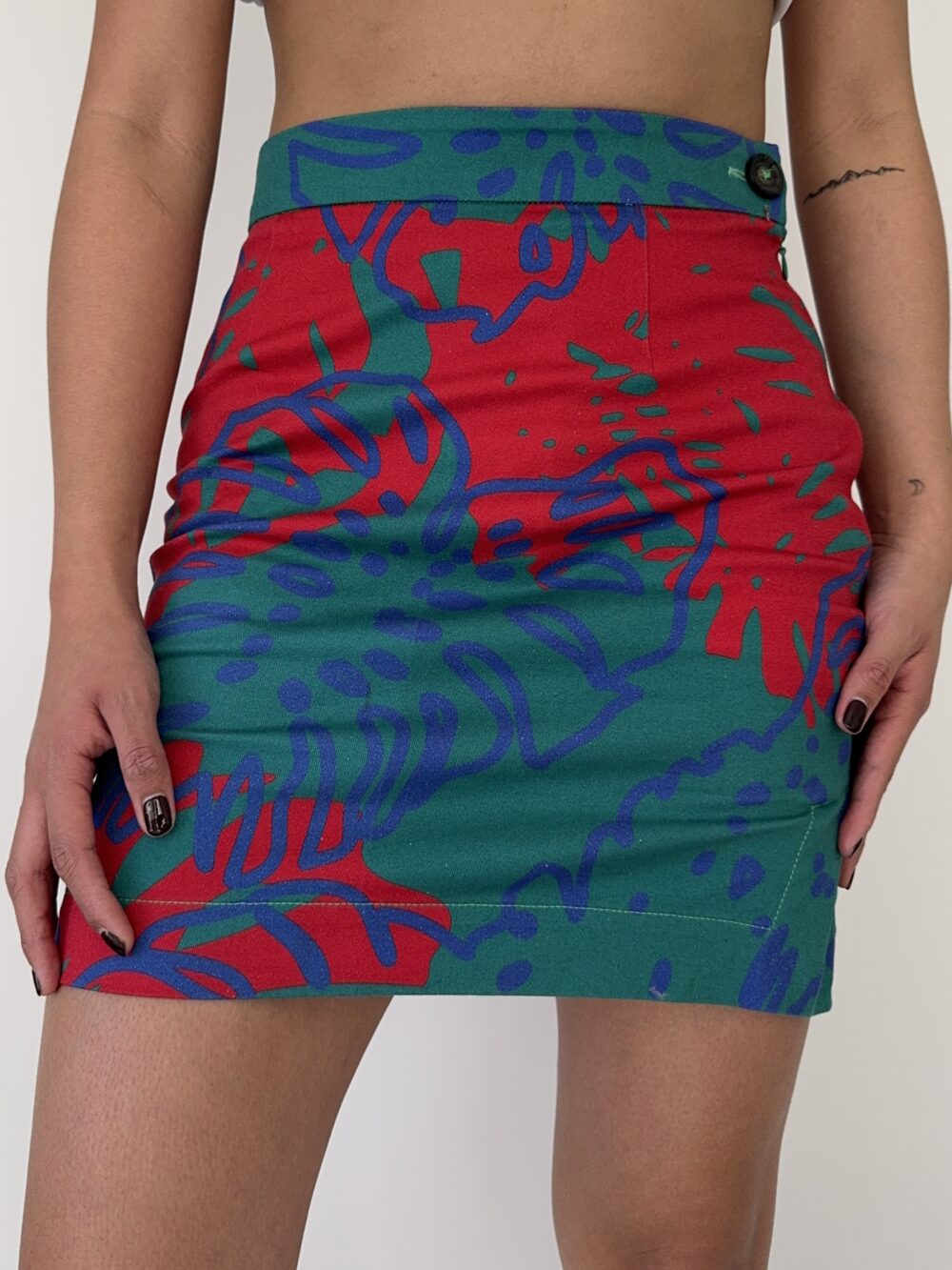 Vivienne Westwood Printed Midi Skirt - Image 8