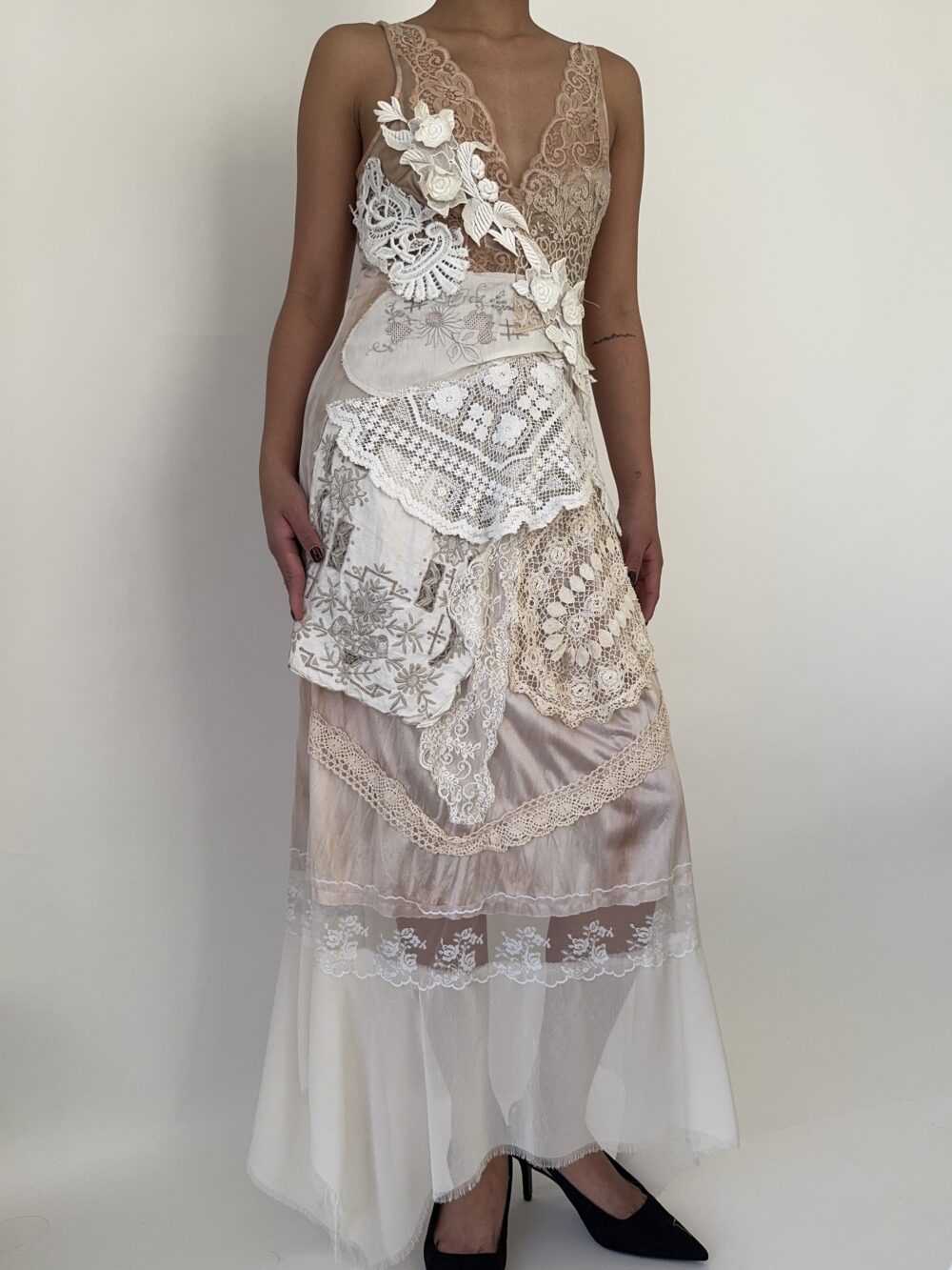 Vintage Boho Maxi Dress - Image 4