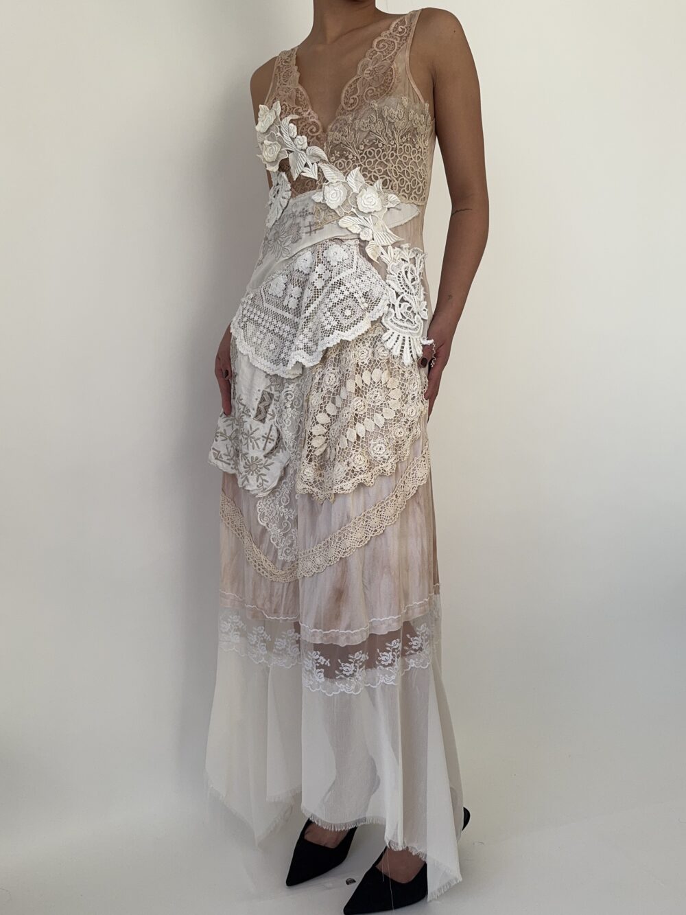 Vintage Boho Maxi Dress - Image 3