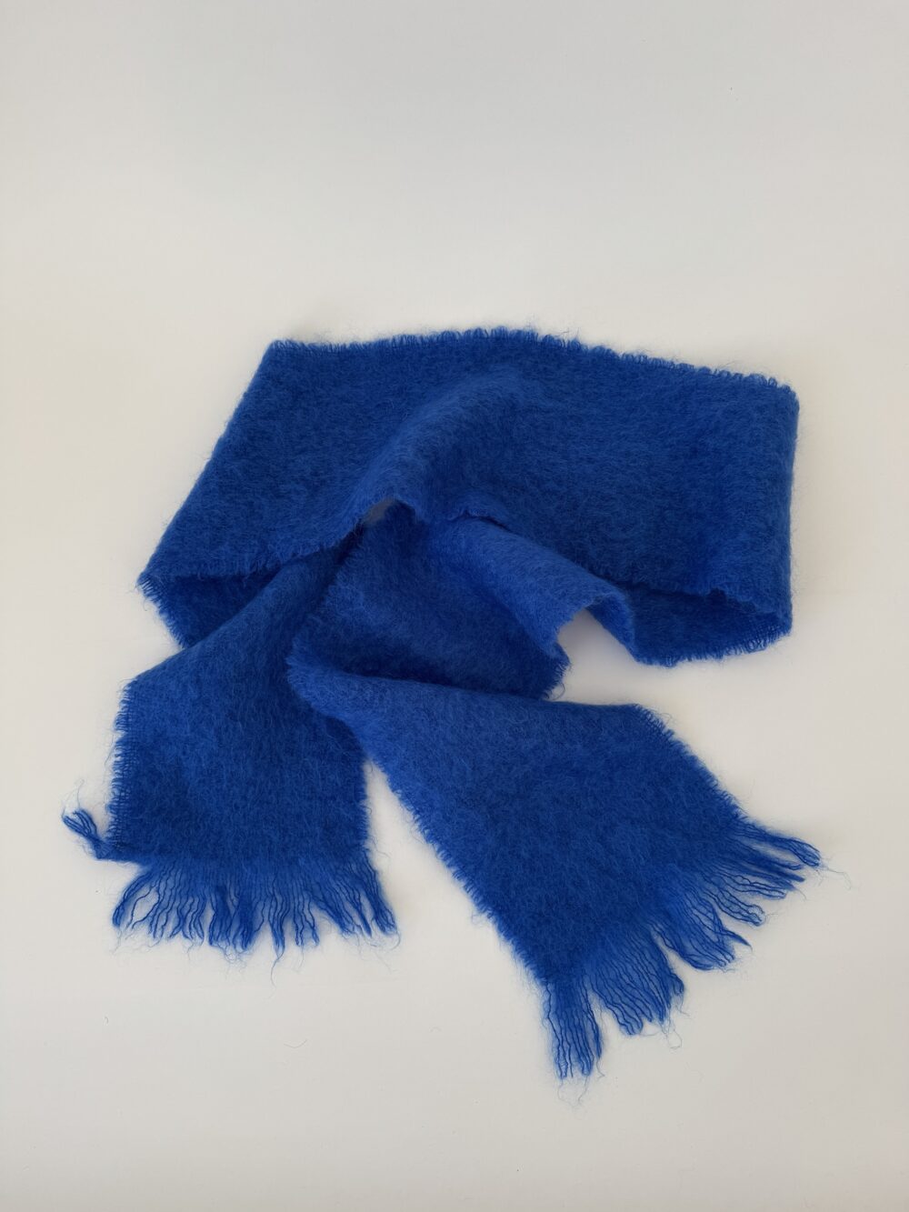 Frisson Knits Cobalt Blue Scarf - Image 4