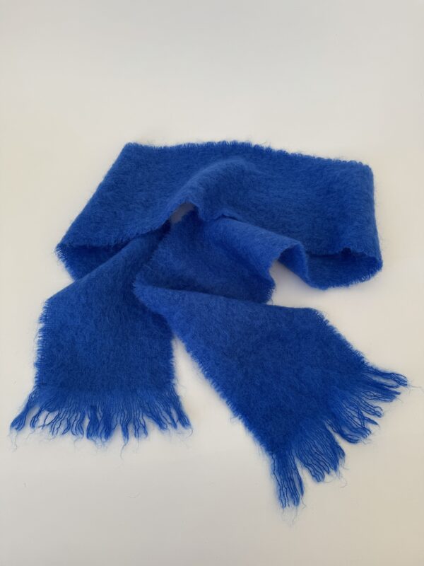Frisson Knits Cobalt Blue Scarf