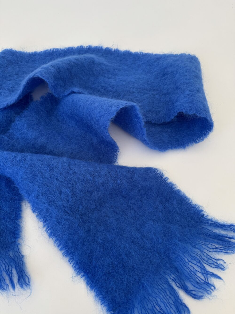 Frisson Knits Cobalt Blue Scarf - Image 3