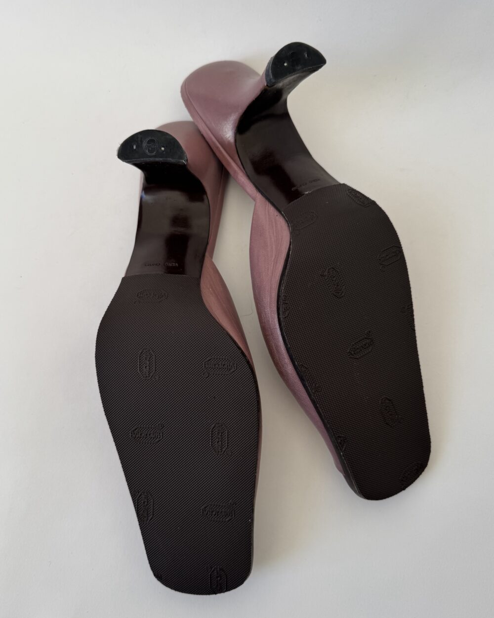 Rare Prada Purple Rose Mules - Image 10