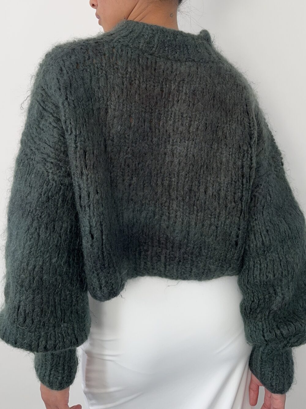Frisson Knits Cropped Isabella Jumper - Image 3
