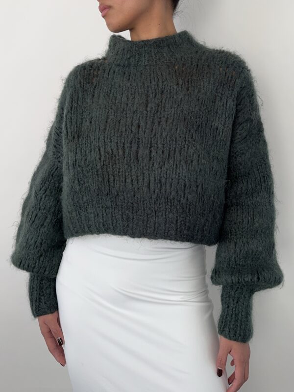 Frisson Knits Cropped Isabella Jumper